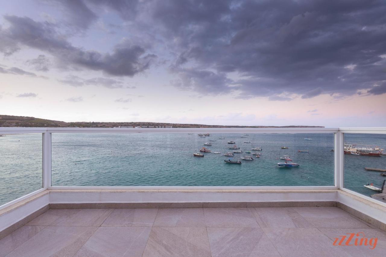Pretty Beachfront Penthouse In Mellieħa Екстериор снимка